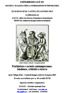 XX EVENTO ECM CASTEL DI SANGRO 2019