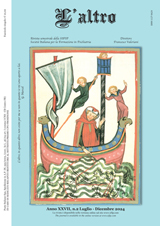 L’Altro, Anno XXVII, n. 2 Luglio – Dicembre 2024